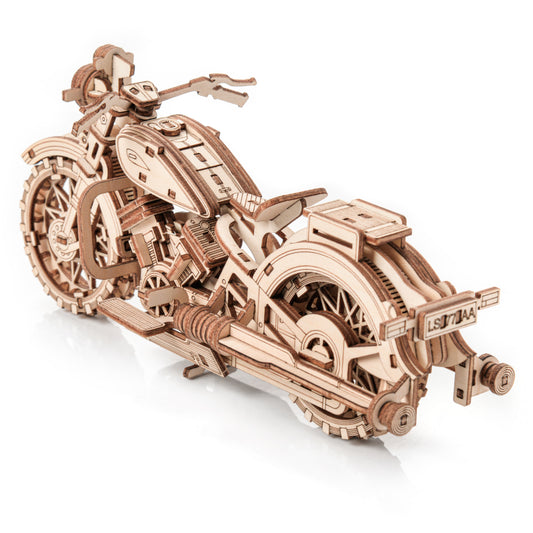 Drewniane Puzzle Model 3D - Motor Comanche