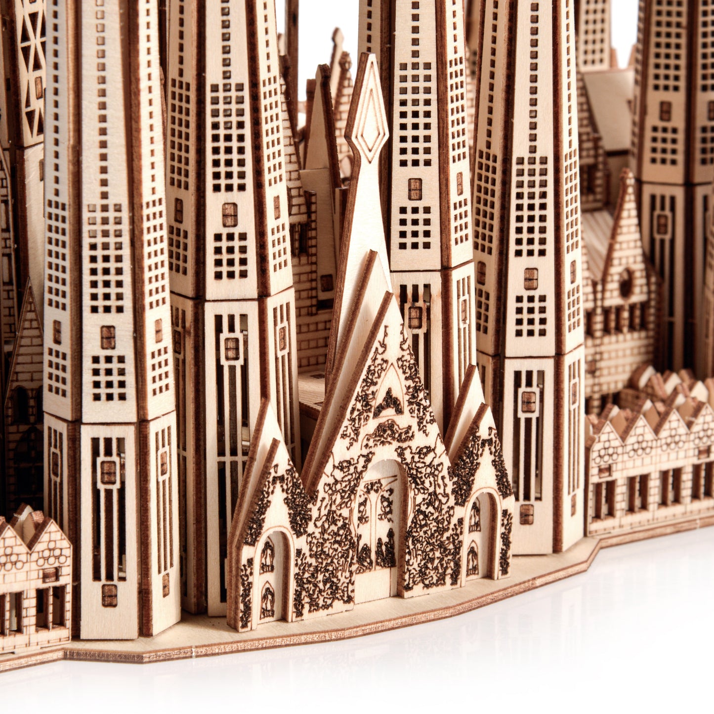 Drewniane puzzle Model 3D - Sagrada Familia