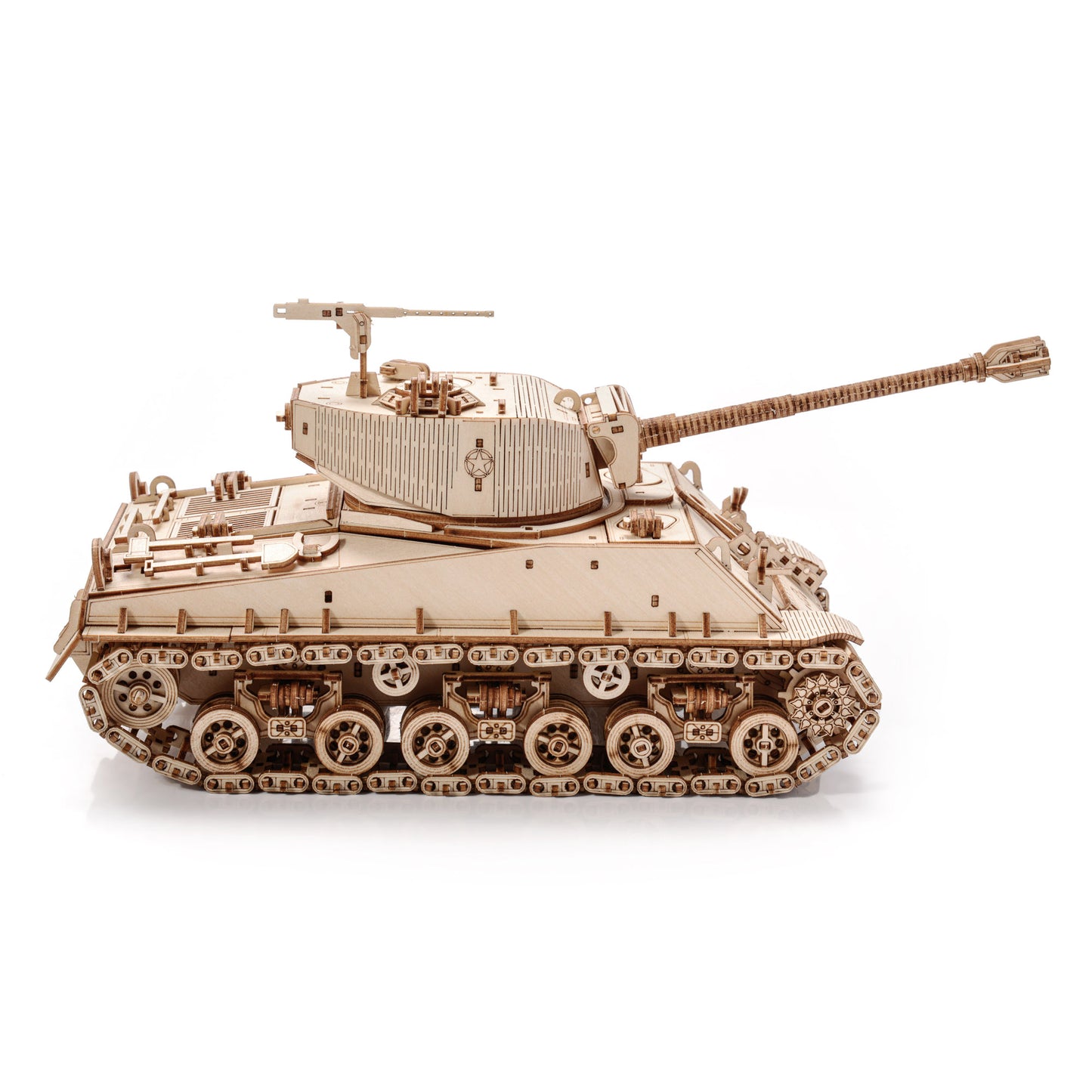 Drewniana układanka 3D Model - M4A3E8 Sherman