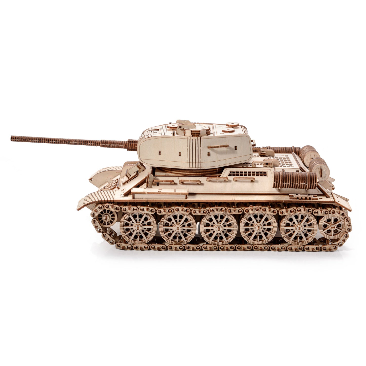 Drewniana układanka 3D model - Czołg T-34-85
