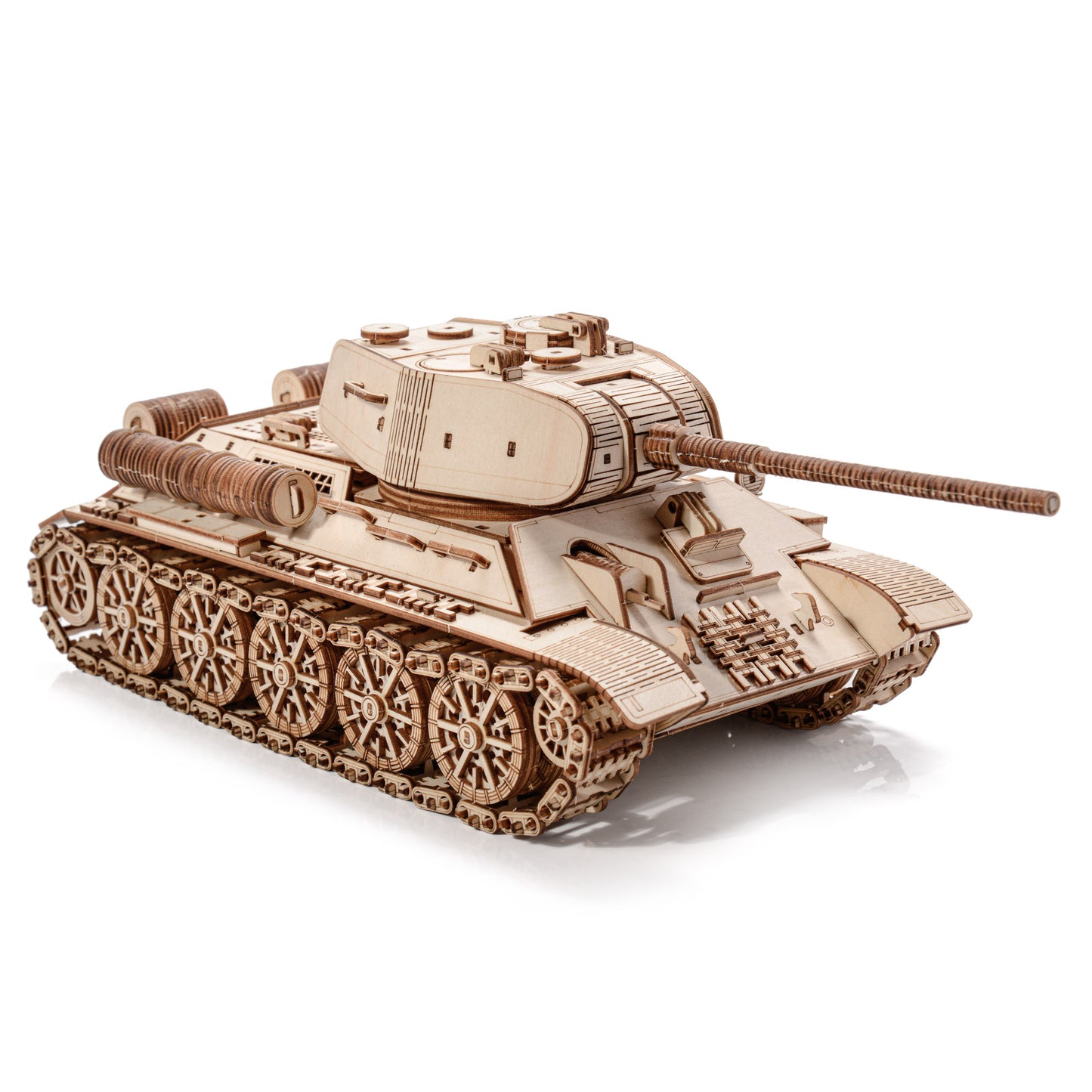 Drewniana układanka 3D model - Czołg T-34-85