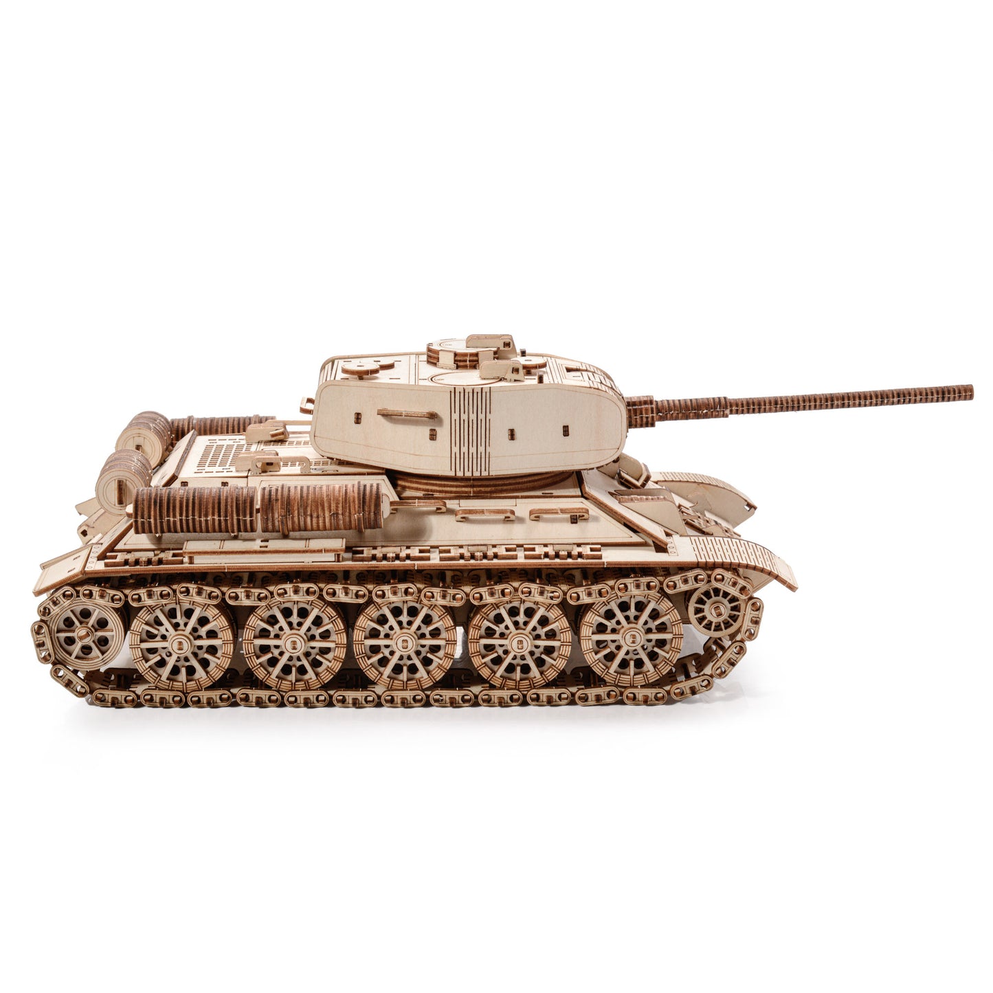 Drewniana układanka 3D model - Czołg T-34-85