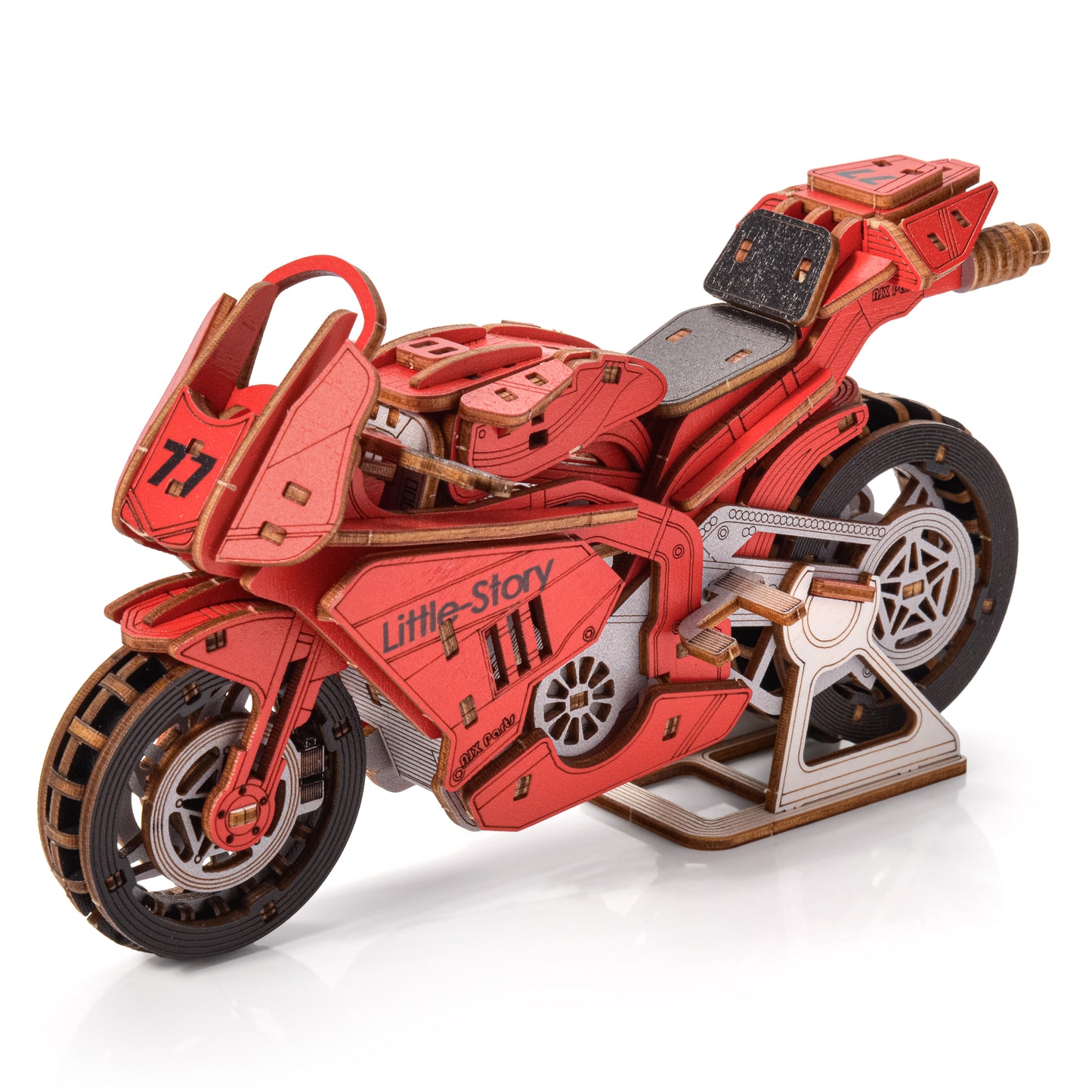 Wooden Model 3D Puzzles - Grand Prix Motorcycle