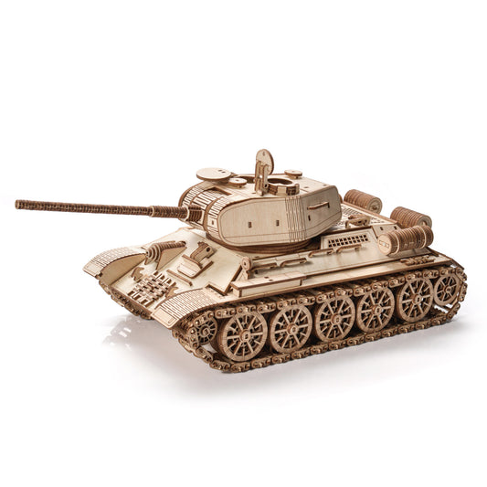 Drewniana układanka 3D model - Czołg T-34-85