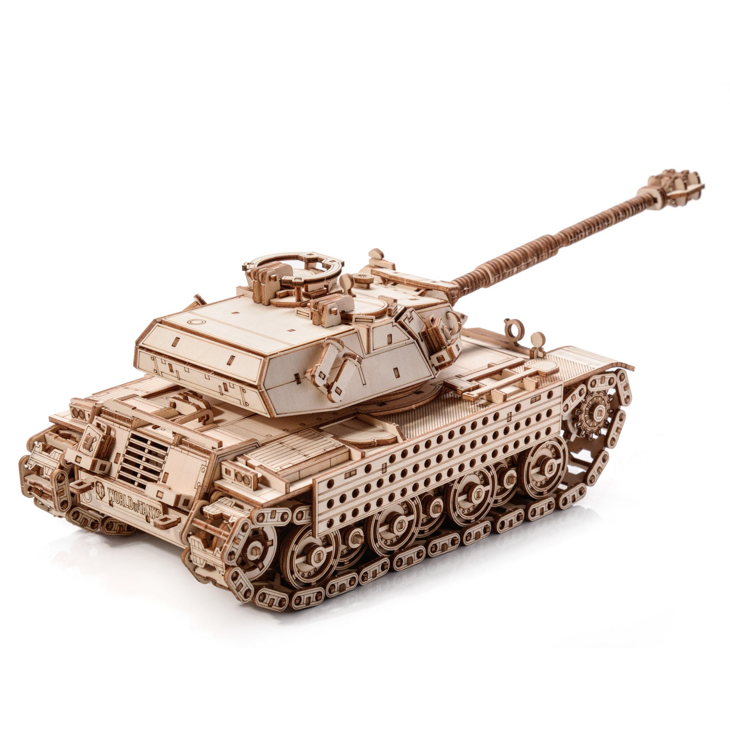 Drewniane puzzle Model 3D - Bat-czołg Bat.-Chatillon Bourrasque
