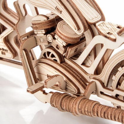 Drewniane Puzzle Model 3D - Yankee Chopper