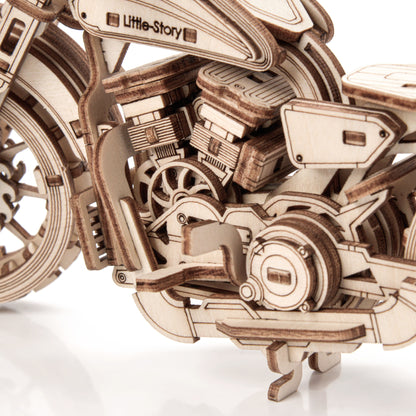 Drewniane Puzzle Model 3D - Speedtail