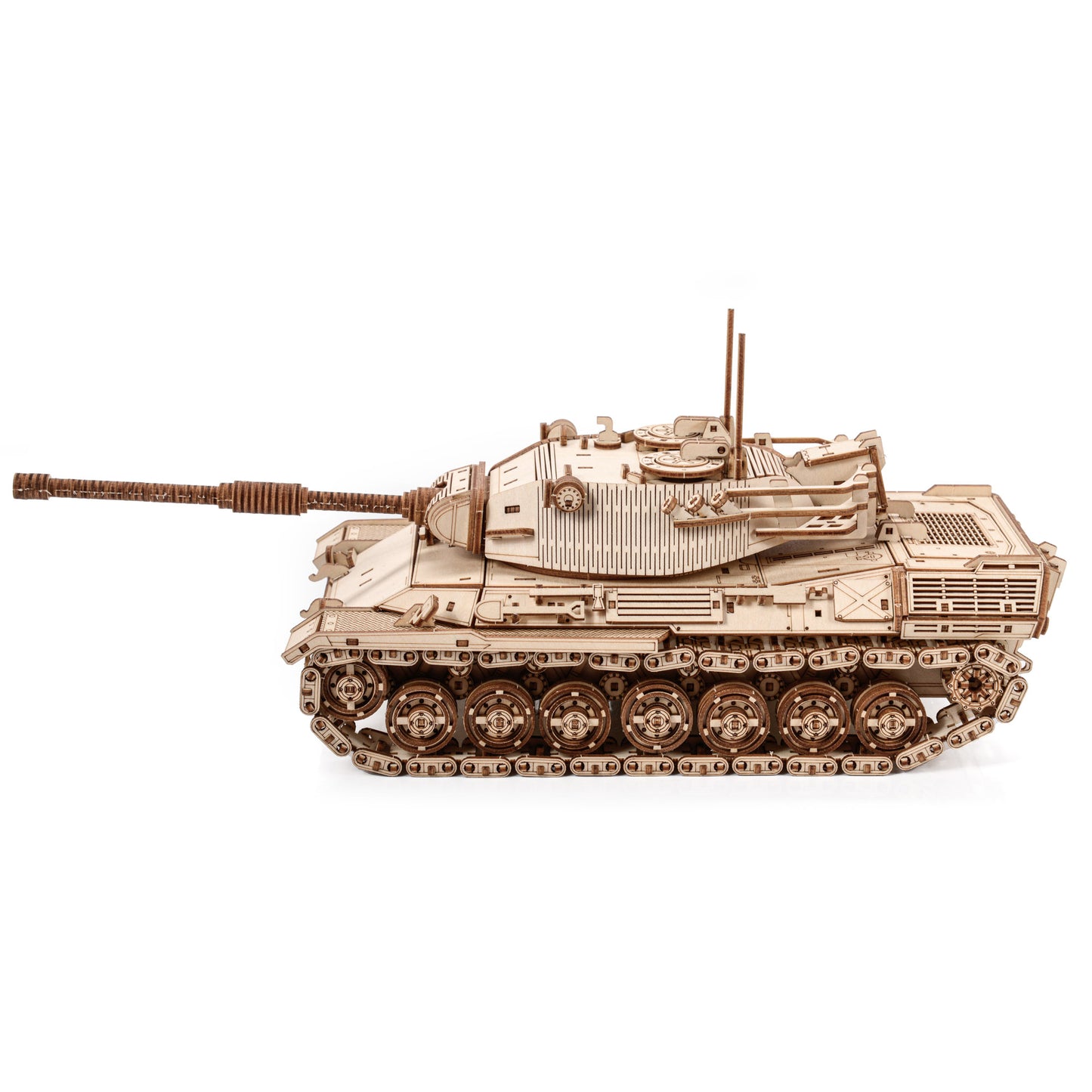 Drewniane Puzzle Model 3D - Leopard 1