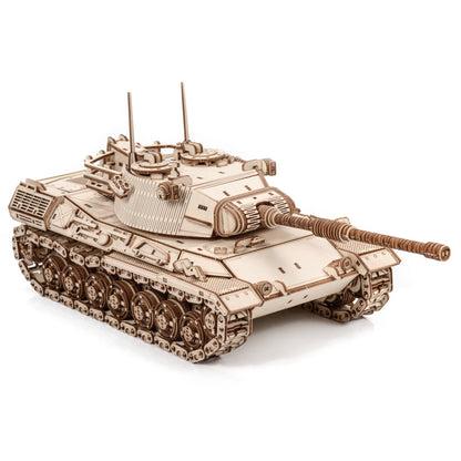 Drewniane Puzzle Model 3D - Leopard 1