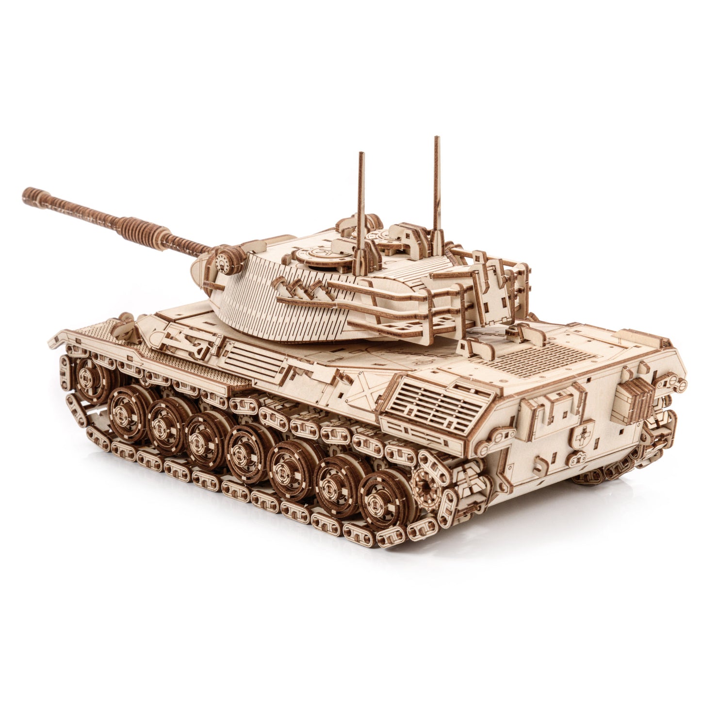 Drewniane Puzzle Model 3D - Leopard 1