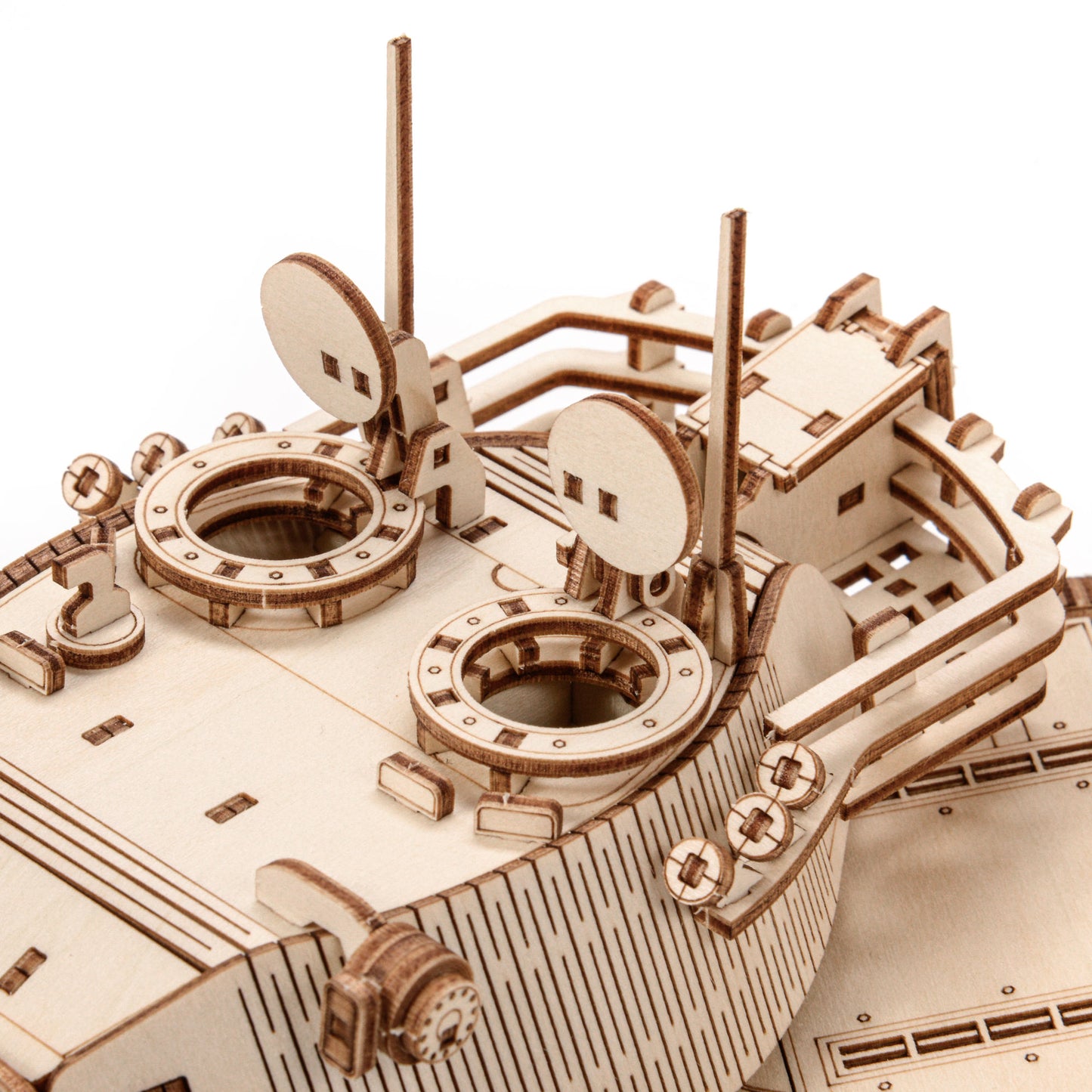 Drewniane Puzzle Model 3D - Leopard 1