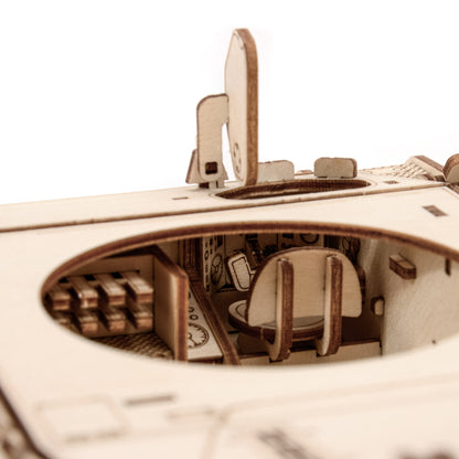Drewniane Puzzle Model 3D - Leopard 1
