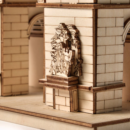 Drewniane puzzle Model 3D - Łuk Triumfalny