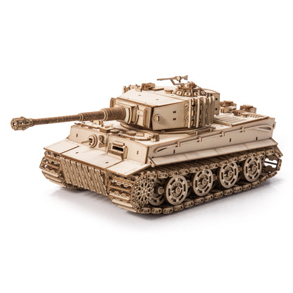 Drewniana układanka 3D model - czołg Tiger M1