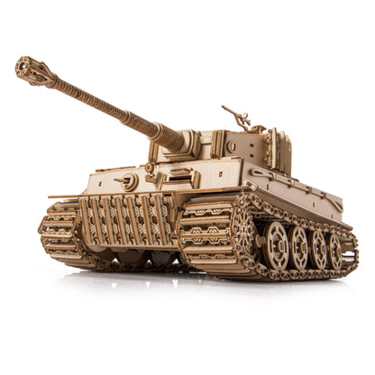 Drewniana układanka 3D model - czołg Tiger M1