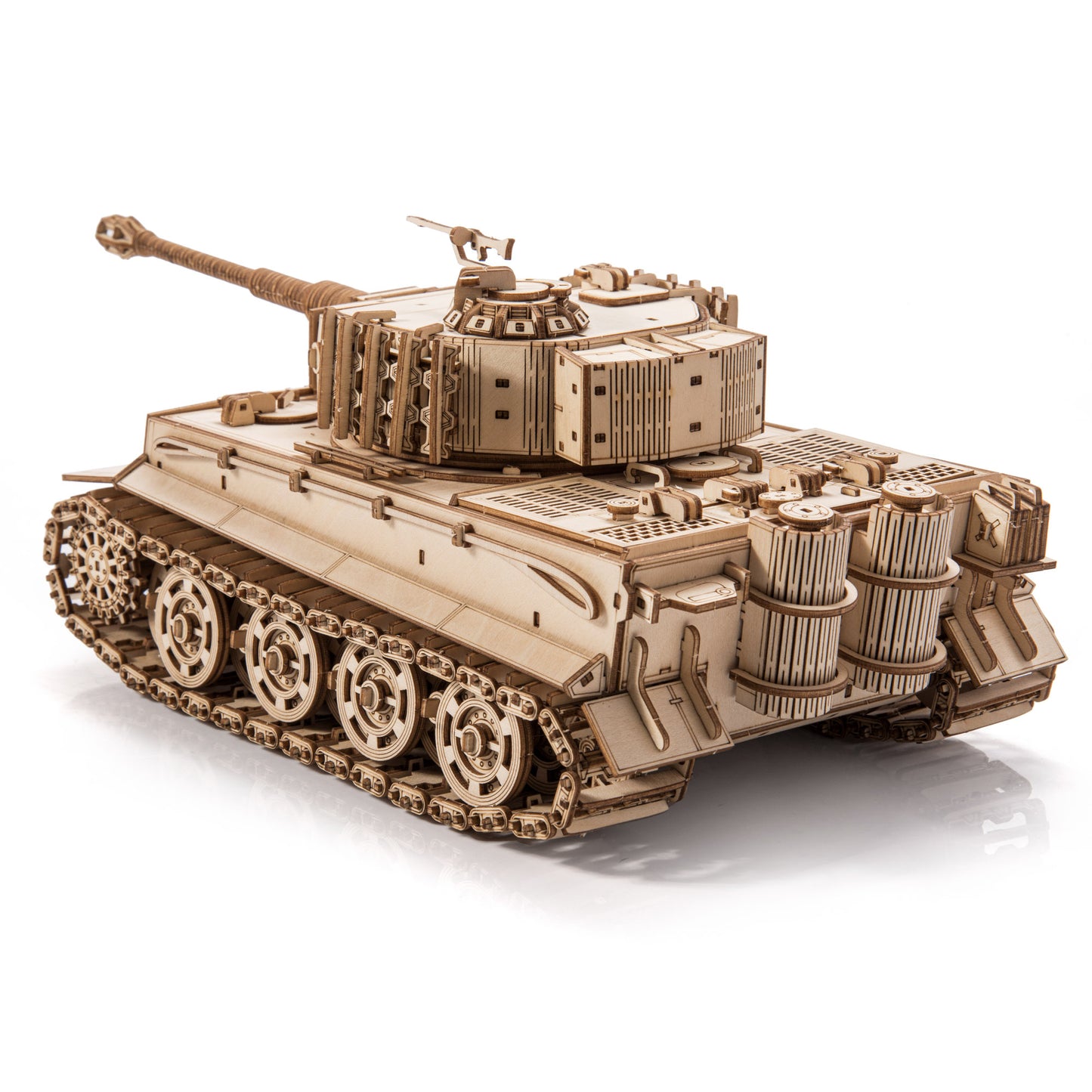 Drewniana układanka 3D model - czołg Tiger M1