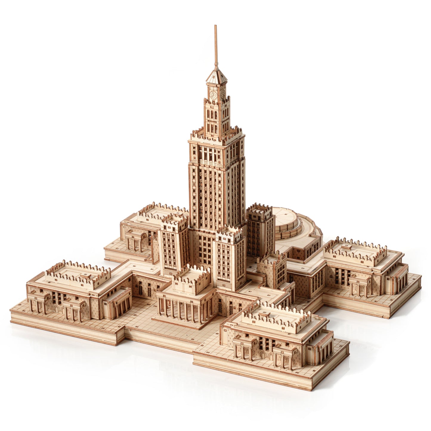 Drewniane puzzle 3D Pałac Kultury i Nauki 