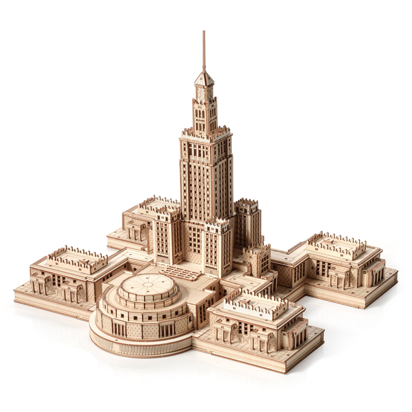 Drewniane puzzle 3D Pałac Kultury i Nauki 