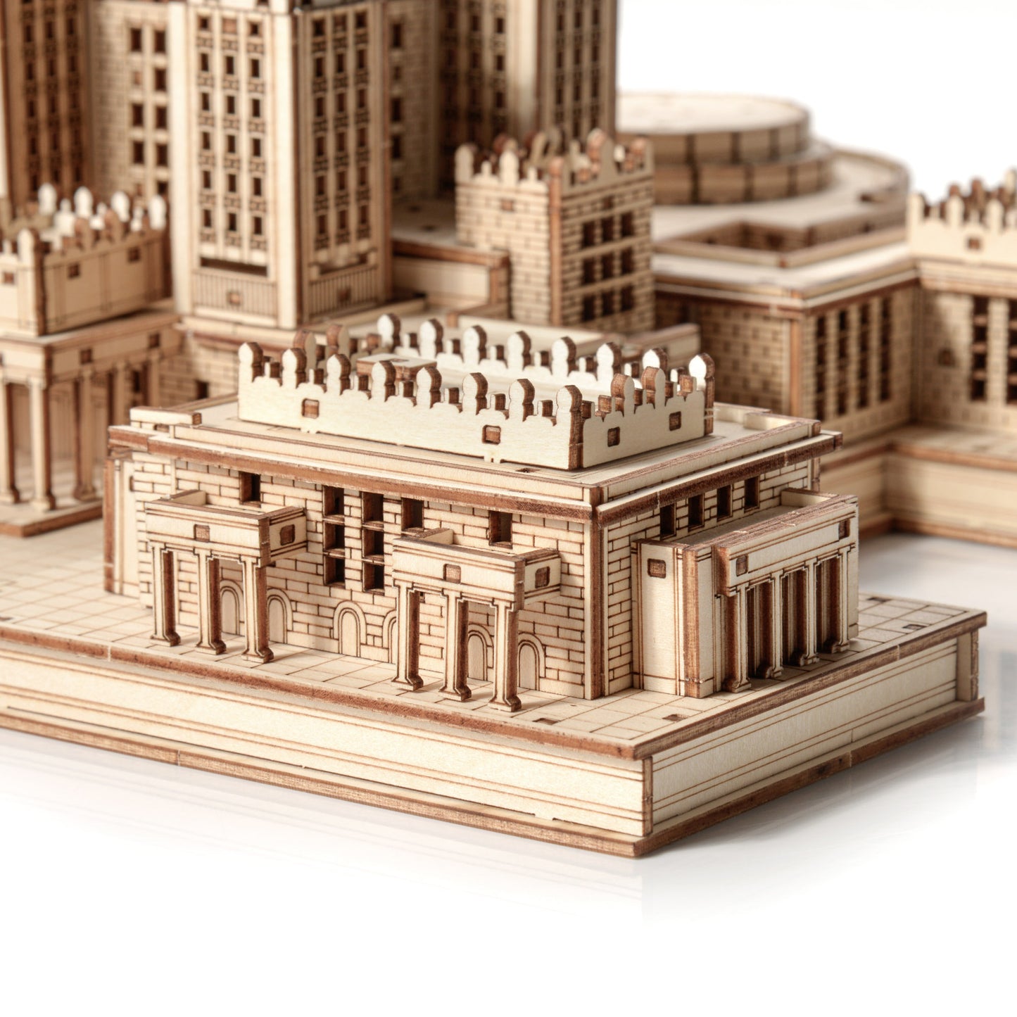 Drewniane puzzle 3D Pałac Kultury i Nauki 