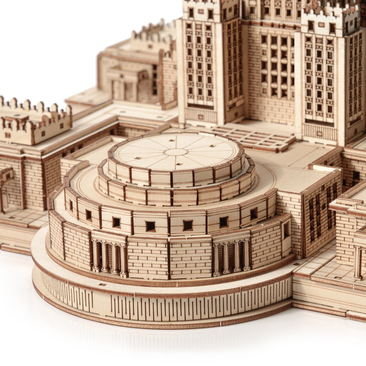 Drewniane puzzle 3D Pałac Kultury i Nauki 