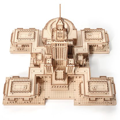 Drewniane puzzle 3D Pałac Kultury i Nauki 
