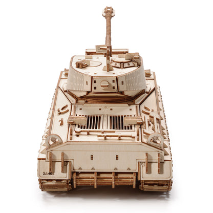 Drewniana układanka 3D Model - M4A3E8 Sherman