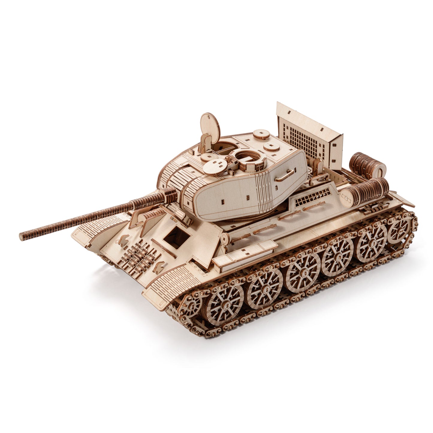 Drewniana układanka 3D model - Czołg T-34-85
