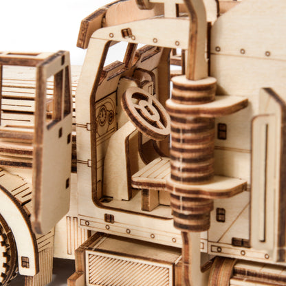 Drewniane Puzzle 3D – Ciężarówka 
