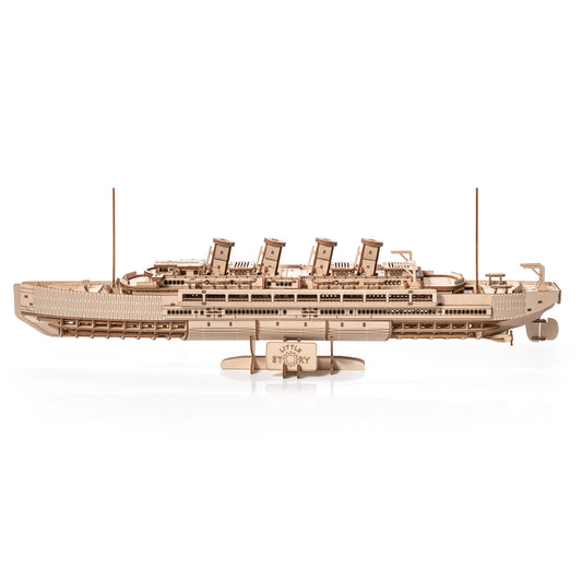 Drewniana układanka 3D Statek wycieczkowy