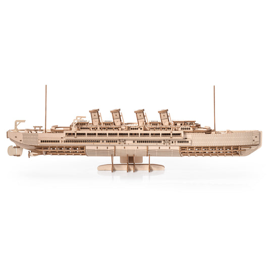 Drewniana układanka 3D Statek wycieczkowy