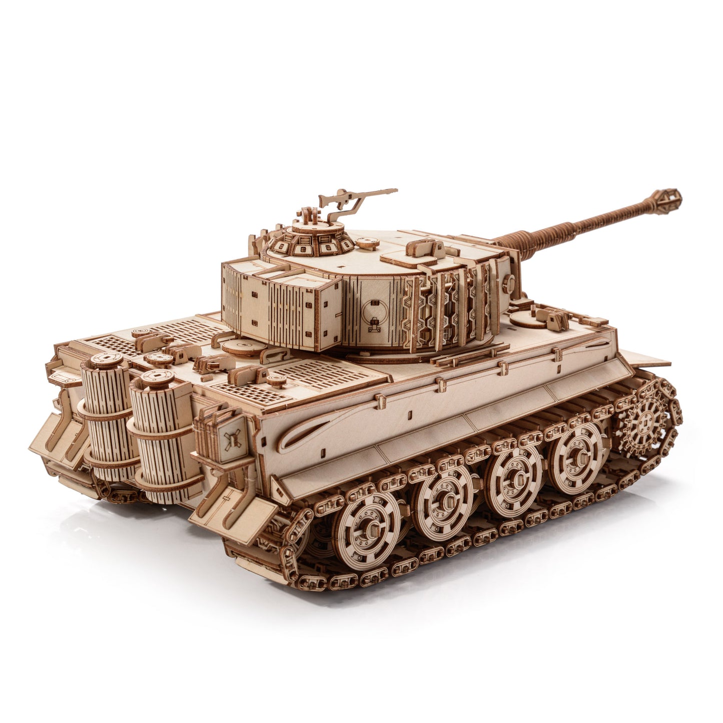 Drewniana układanka 3D model - czołg Tiger M1