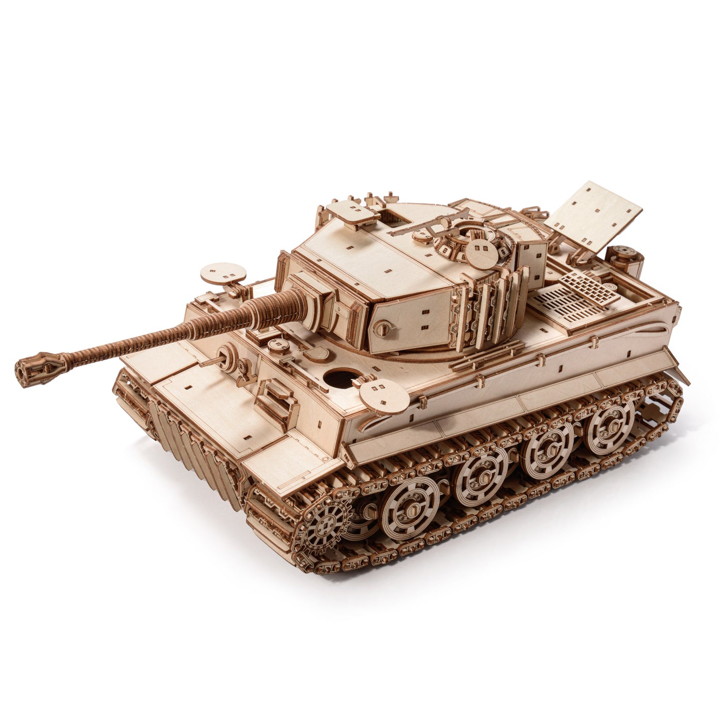 Drewniana układanka 3D model - czołg Tiger M1
