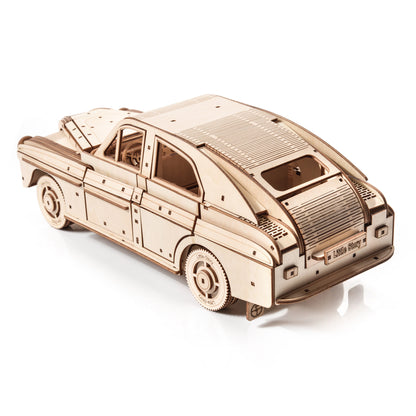 Drewniany model samochodu 3D – FSO Warszawa