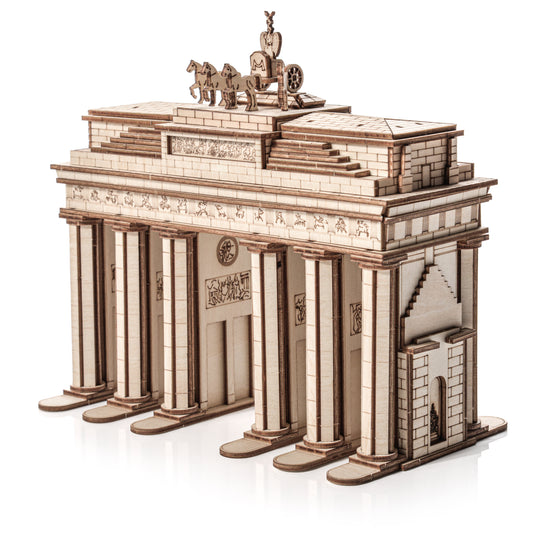 Drewniane Puzzle 3D Model - Brama Brandenburska
