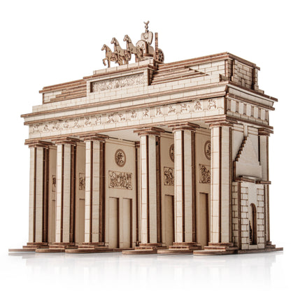 Drewniane Puzzle 3D Model - Brama Brandenburska