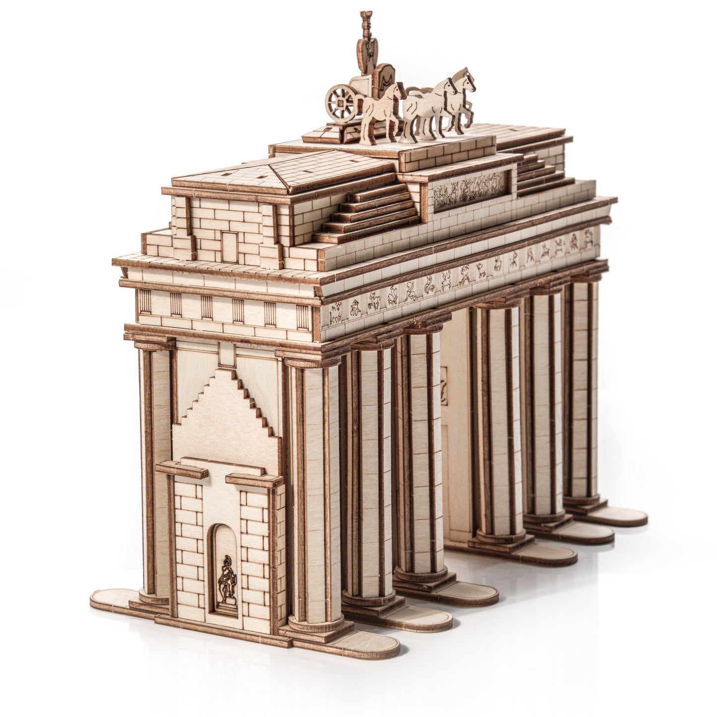 Drewniane Puzzle 3D Model - Brama Brandenburska