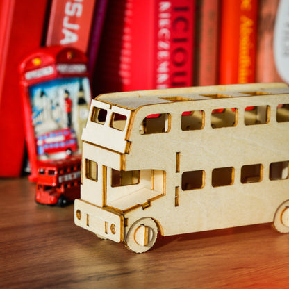 Drewniana układanka 3D – Autobus