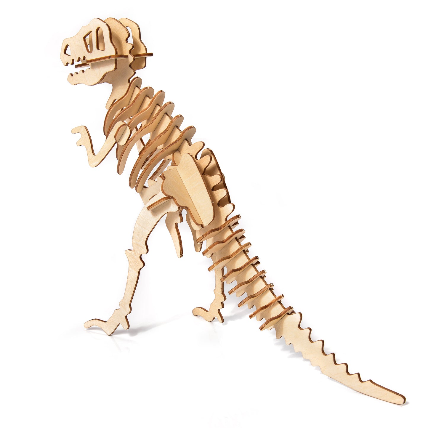 Drewniana układanka 3D – Tyrannosaurus Rex (T-Rex) 