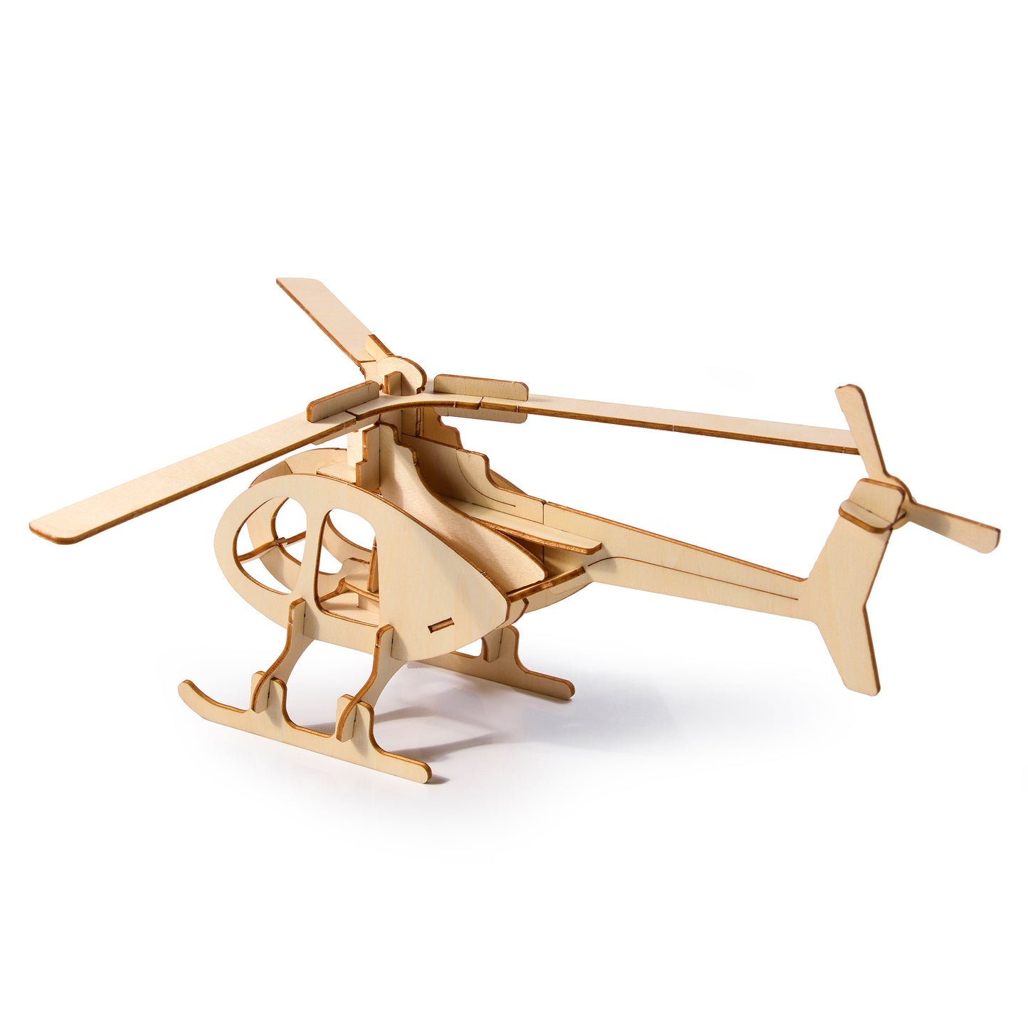 Drewniana układanka 3D – Helikopter 