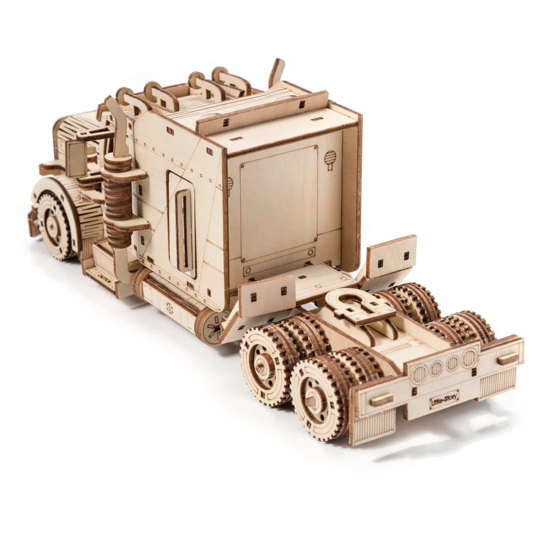 Drewniane Puzzle 3D – Ciężarówka 