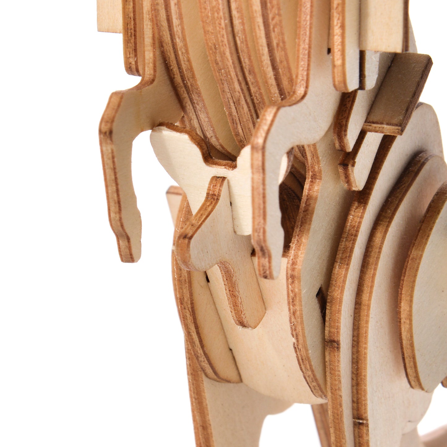 Mała Historia Drewniany Model Puzzle 3D - Kangur