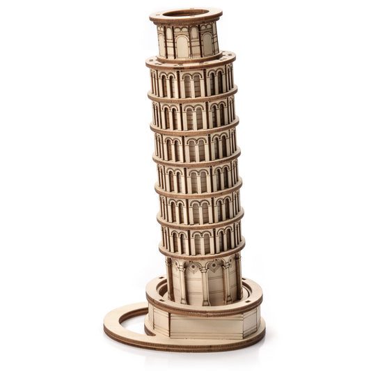 Drewniane Puzzle 3D - Krzywa Wieża w Pizie