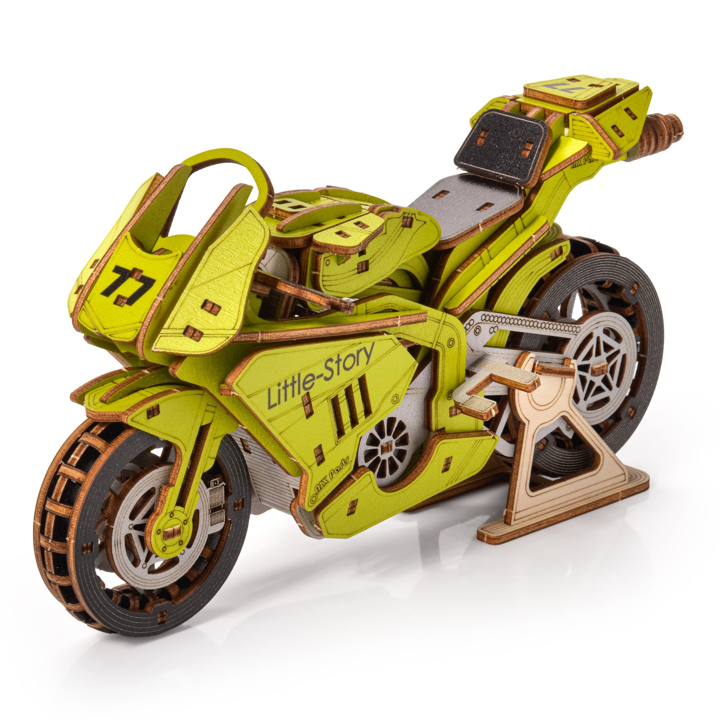 Wooden Model 3D Puzzles - Grand Prix Motorcycle