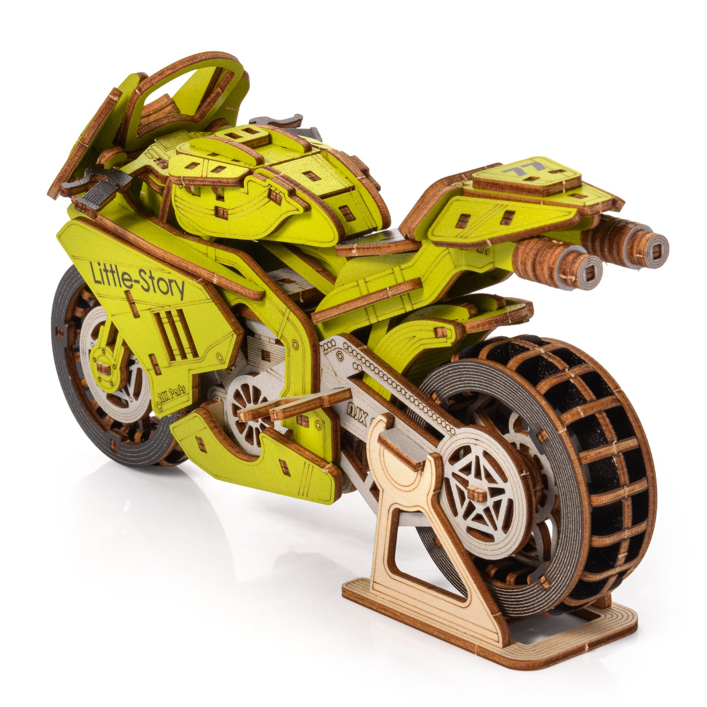 Wooden Model 3D Puzzles - Grand Prix Motorcycle