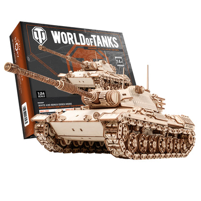Drewniane Puzzle Model 3D - Leopard 1