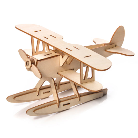 Mała historia Drewniany model 3D Puzzle - Hydroplan