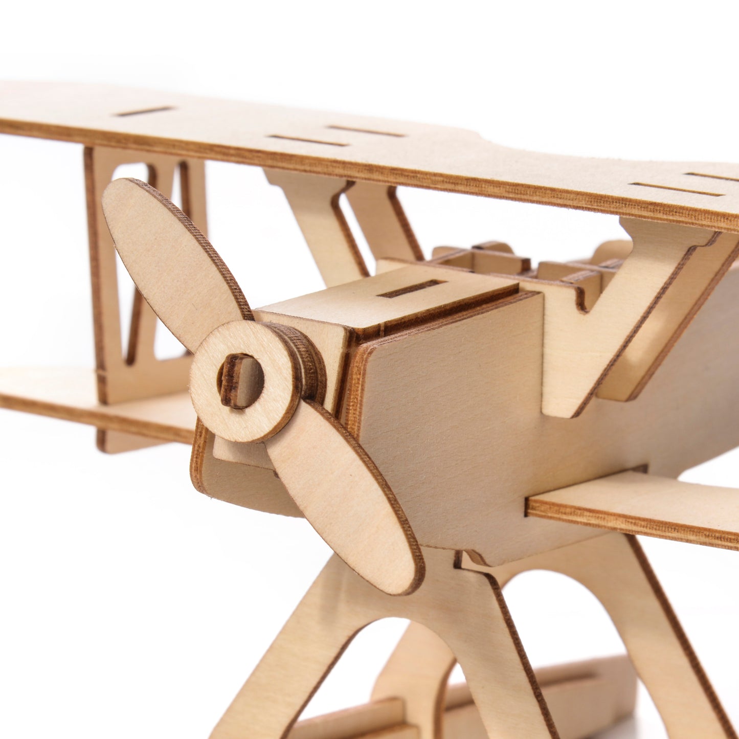 Mała historia Drewniany model 3D Puzzle - Hydroplan