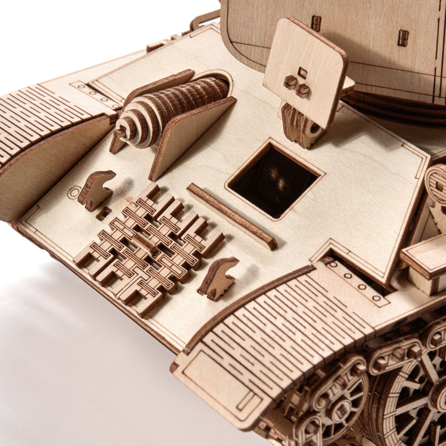Drewniana układanka 3D model - Czołg T-34-85