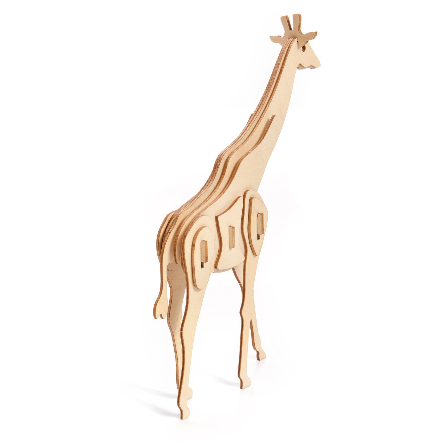 Mała historia Drewniany model 3D Puzzle - Żyrafa